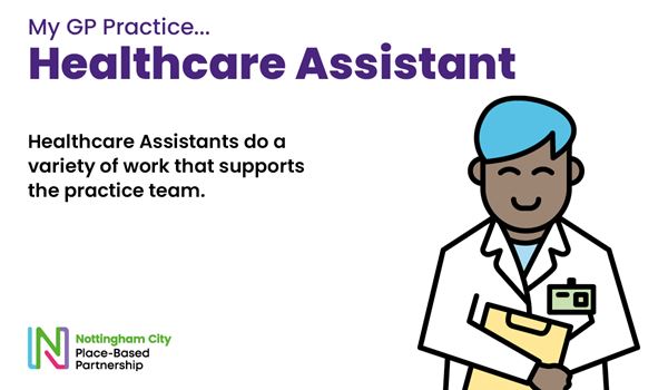 Healthcare assistants do a variety of work that supports the practice team