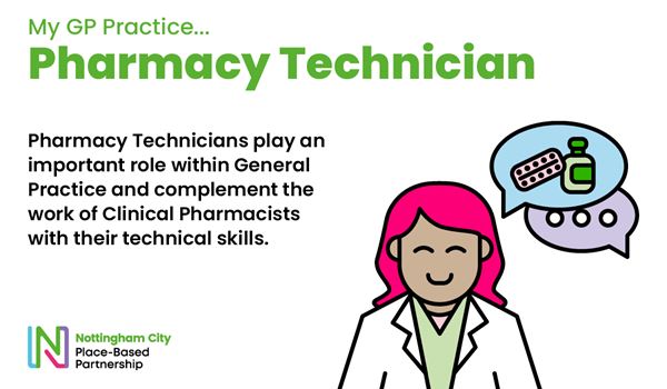 Pharmacy technicians play an important role within General Practice and complement the work of Clinical Pharmacists with their technical skills