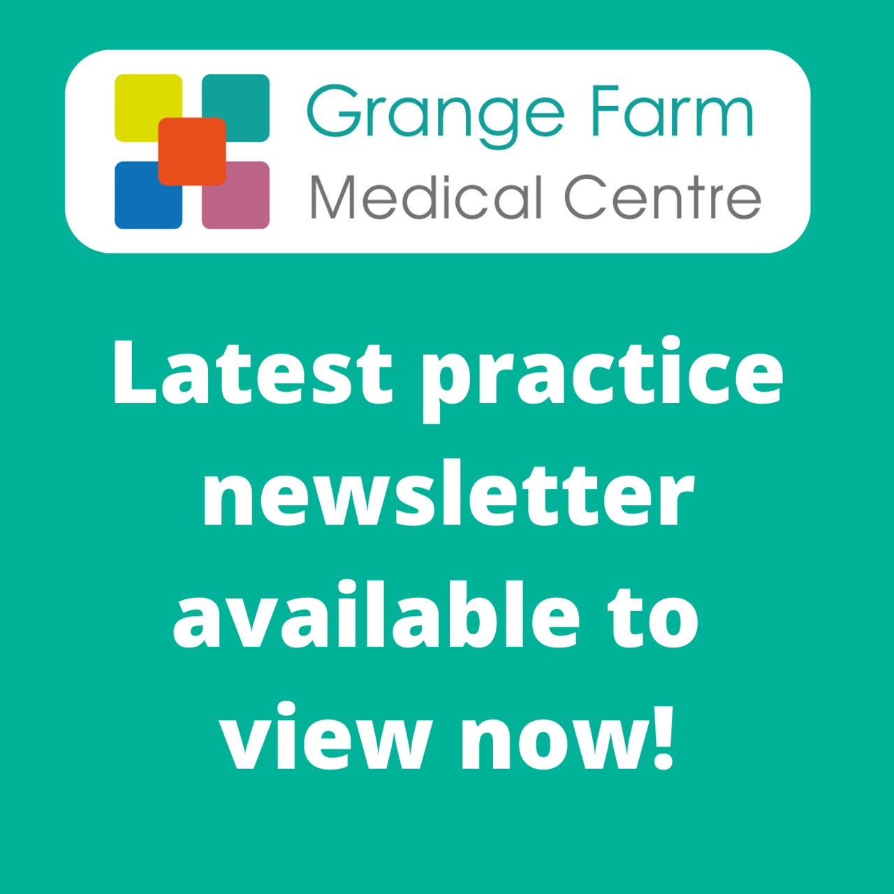 Grange Farm Practice newsletter